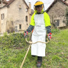 TABLIER CUIR DEBROUSSAILLAGE