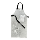TABLIER CUIR DEBROUSSAILLAGE
